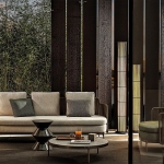 Диван Tape Cord Outdoor, дизайн Minotti