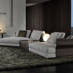 Диван West, дизайн Minotti