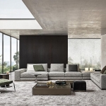 Диван West, дизайн Minotti