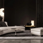 Диван White, дизайн Minotti