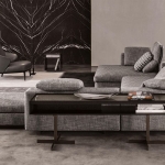 Диван Yang, дизайн Minotti