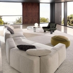 Диван Yves, дизайн Minotti