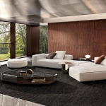 Диван Yves, дизайн Minotti