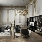 Книжный шкаф Garrett от KOKET, дизайн Boca do Lobo