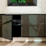 Комод Kintsugi, дизайн фабрики Tonin Casa