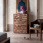 Комод высокий Honey Night, дизайн фабрики Tonin Casa