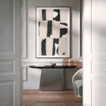 Консоль Adone Plisse, Plisse Silk Wood, дизайн фабрики Tonin Casa
