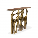 Консоль Bastei от BRABBU, дизайн Boca do Lobo