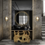 Консоль Bastei от BRABBU, дизайн Boca do Lobo