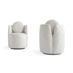 Кресла La Greca Small Armchair, дизайн Versace Home