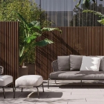 Кресло Aston Cord Outdoor, дизайн Minotti