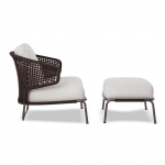 Кресло Aston Cord Outdoor, дизайн Minotti