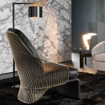 Кресло Colette, дизайн Minotti