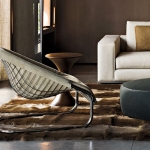 Кресло Cortina, дизайн Minotti
