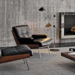 Кресло Daiki, дизайн Minotti