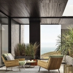 Кресло Daiki Outdoor, дизайн Minotti