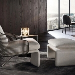 Кресло Fil Noir, дизайн Minotti