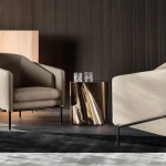 Кресло Fil Noir, дизайн Minotti