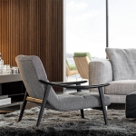 Кресло Fynn, дизайн Minotti
