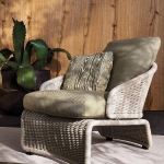 Кресло Halley Outdoor, дизайн Minotti