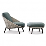 Кресло Lido Cord Outdoor, дизайн Minotti