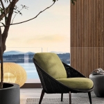 Кресло Lido Cord Outdoor, дизайн Minotti