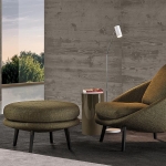 Кресло Lido, дизайн Minotti