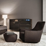 Кресло Portofino, дизайн Minotti