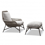 Кресло Prince Cord Ouutdoor, дизайн Minotti