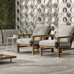 Кресло Quadrado Outdoor, дизайн Minotti