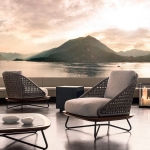 Кресло Rivera, дизайн Minotti