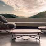 Кресло Rivera, дизайн Minotti