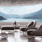 Кресло Rivera, дизайн Minotti