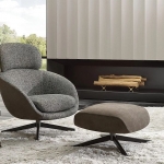 Кресло Russell, дизайн Minotti