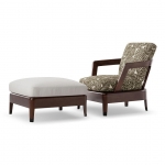 Кресло Virginia Outdoor, дизайн Minotti