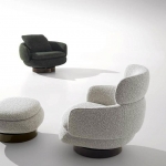 Кресло Vivienne, дизайн Minotti