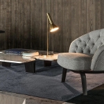 Кресло Winston, дизайн Minotti