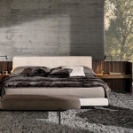 Кровать Brasilia, дизайн Minotti