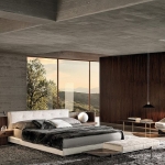 Кровать Brasilia, дизайн Minotti
