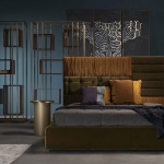 Кровать Elliot, дизайн Gianfranco Ferre Home