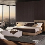 Кровать Lawrence, дизайн Minotti