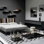 Кровать Random, дизайн фабрики Tonin Casa