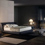 Кровать Reeves, дизайн Minotti