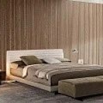 Кровать Roger, дизайн Minotti