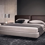 Кровать Tatlin, дизайн Minotti