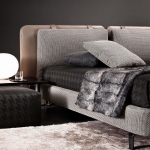 Кровать Tatlin, дизайн Minotti