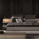 Кровать Yang, дизайн Minotti