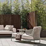Кушетка Aston, дизайн Minotti