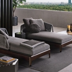 Кушетка Indiana, дизайн Minotti