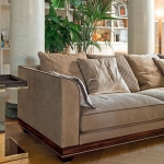 Модульный диван Chopin Free back cushions, дизайн фабрики Longhi